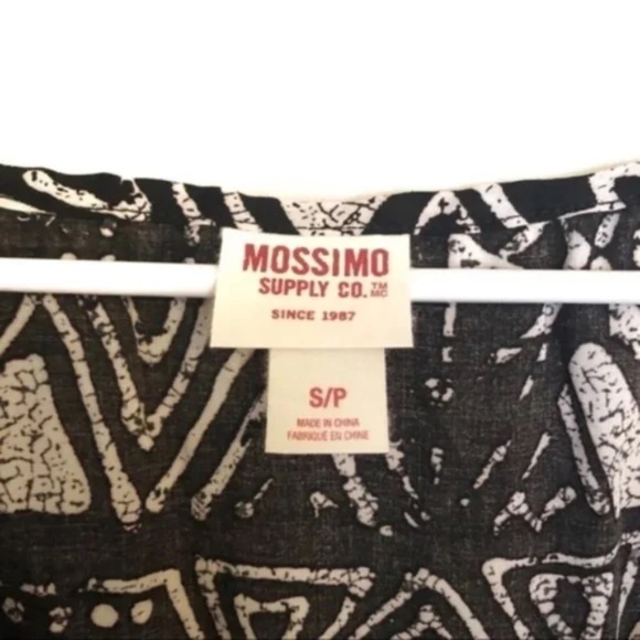 Mossimo Aztec Printed Tassel Top - Picture 4 of 6